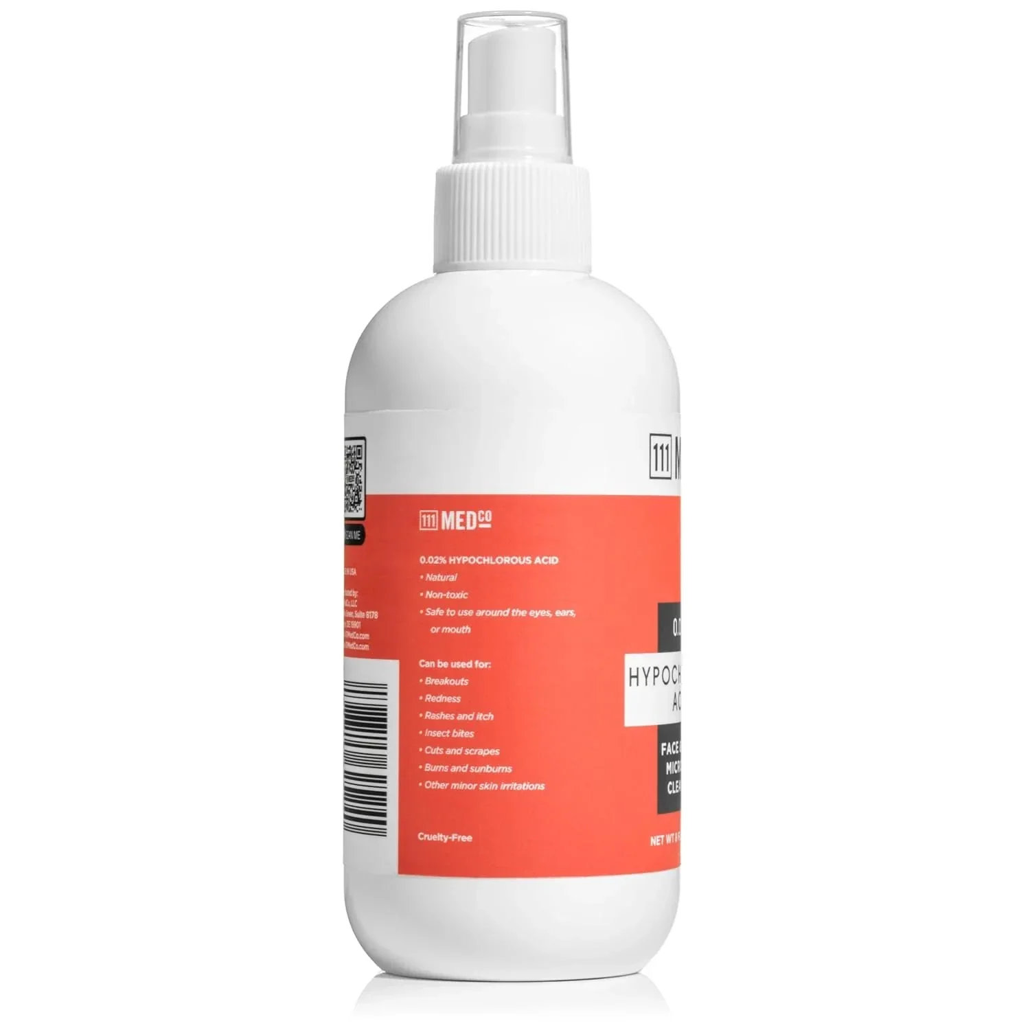 111MedCo Hypochlorous Acid Spray 0.02% HOCl 8 oz - Image 4