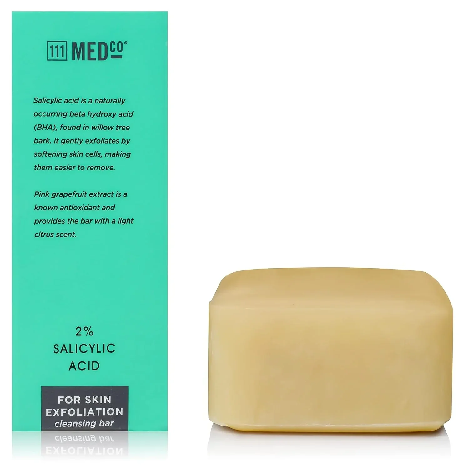 111MedCo 2% Salicylic Acid Medicated Soap Bar 4 oz - Image 4