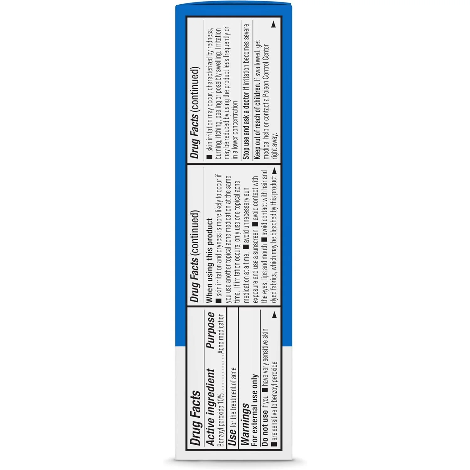 Amazon Basics 10% Benzoyl Peroxide Acne Treatment Gel, Maximum Strength, 1 fl oz (30ml) - Image 4