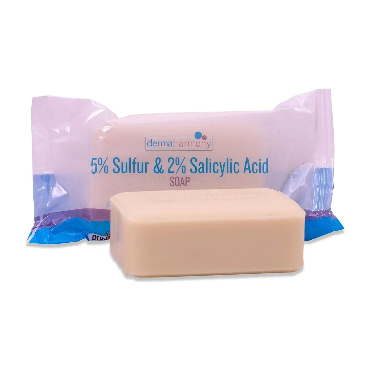 Dermaharmony 5% Sulfur 2% Salicylic Acid Bar Soap 4 Oz – Crafted for Those with Seborrehic Dermatitis, Dandruff, and Psoriasis (1 Bar) - Image 5