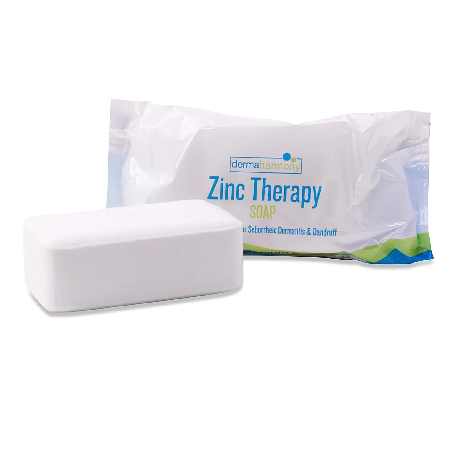 Dermaharmony Set of 5 2% Pyrithione Zinc (Znp) Bar Soap 4 Oz - Crafted for Those with Skin Conditions - Seborrheic Dermatitis, Dandruff, Etc. - Image 4