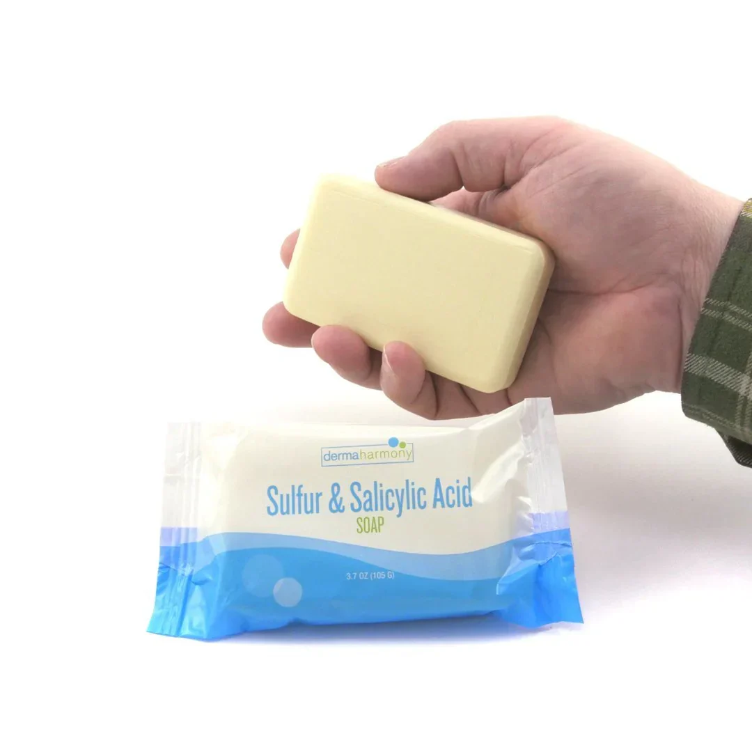 Dermaharmony Sulfur and Salicylic Acid Bar Soap - 3.7 Oz (1 Bar) - Image 3