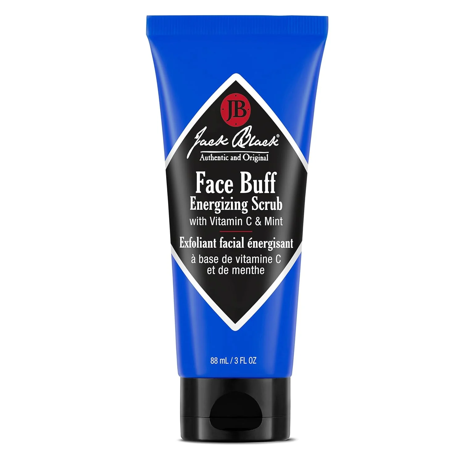 Jack Black Face Buff Energizing Scrub 177ml (6 fl oz) – Pre-Shave Exfoliating Face Wash for Men - Image 2