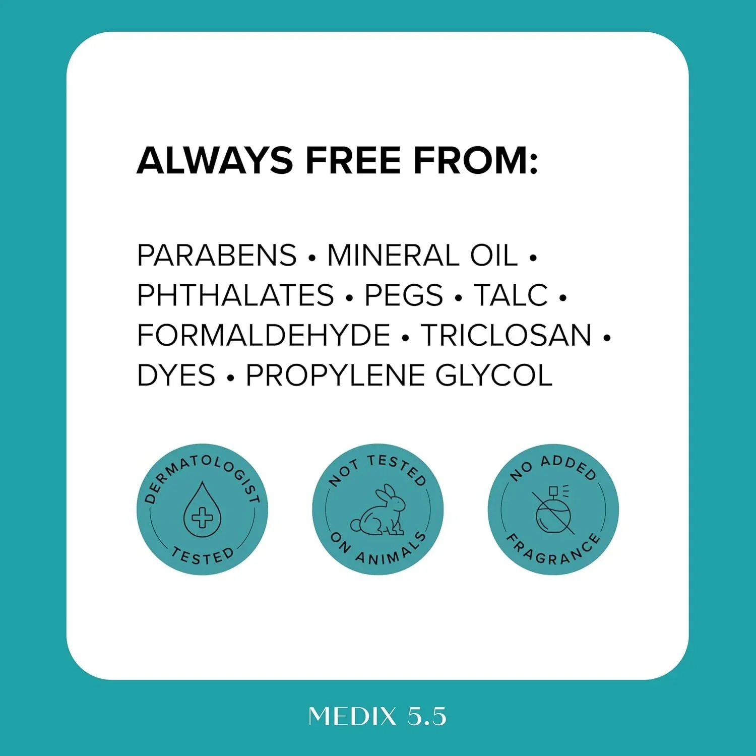 MEDIX 10% Glycolic Acid + Lactic Acid Leave-On Exfoliating Skin Care Body Gel | AHA Exfoliant Body & Face Serum Refines + Softens Dry Dead Skin, Uneven Skin Tone, KP Bumps, & Wrinkles, 1.7 Fl Oz - Image 7