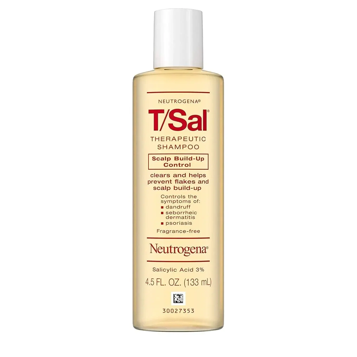 Neutrogena T/Sal Therapeutic Shampoo 3% Salicylic Acid 4.5 oz Pack of 3 - Image 3