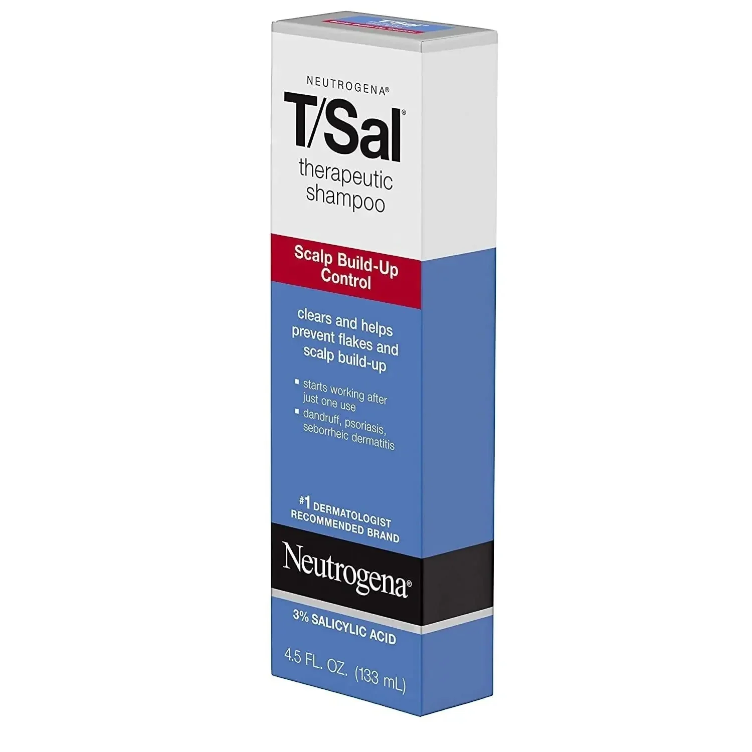 Neutrogena T/Sal Therapeutic Shampoo 3% Salicylic Acid 4.5 oz Pack of 3 - Image 4