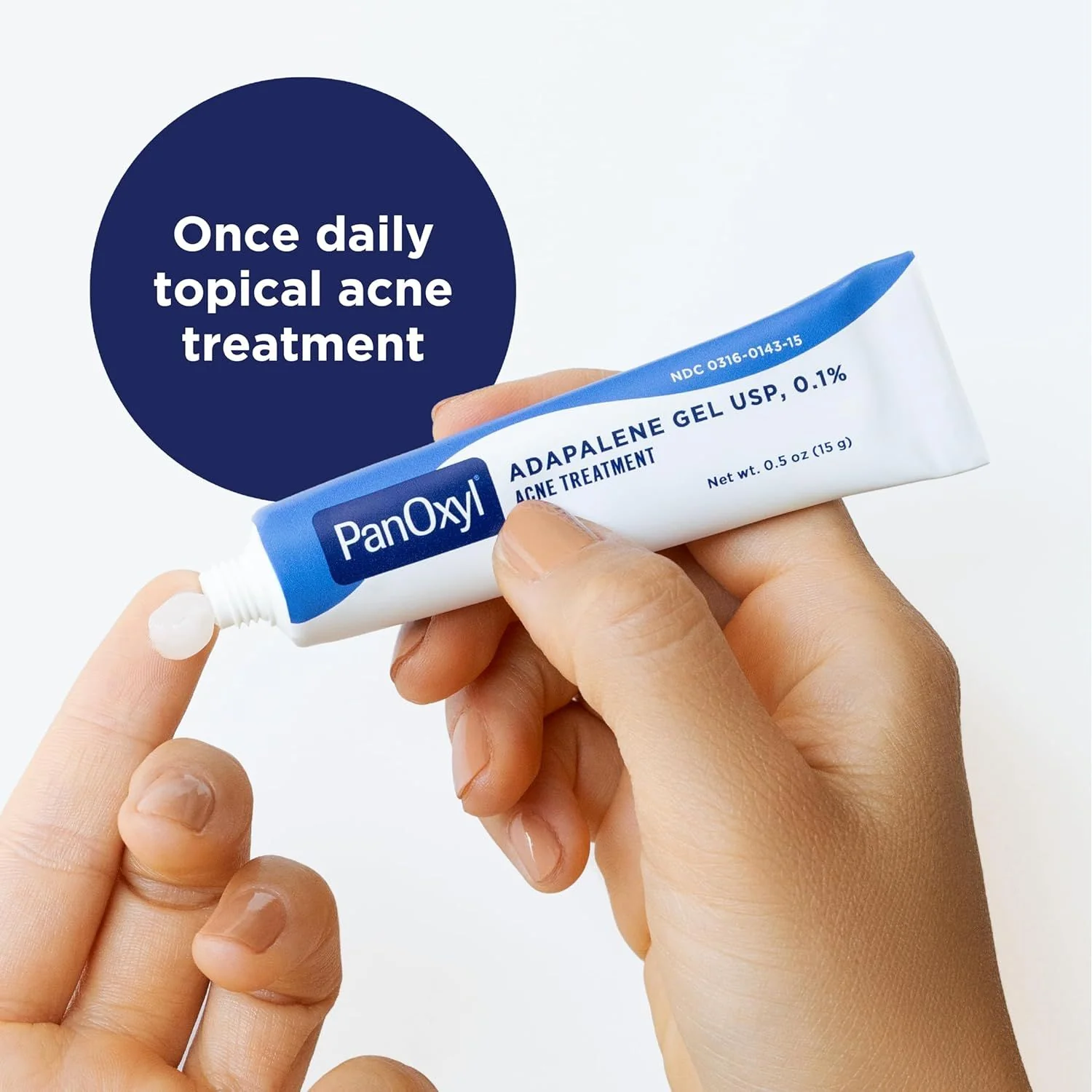 PanOxyl Adapalene Gel 0.1% Acne Treatment 0.5 oz - Image 6