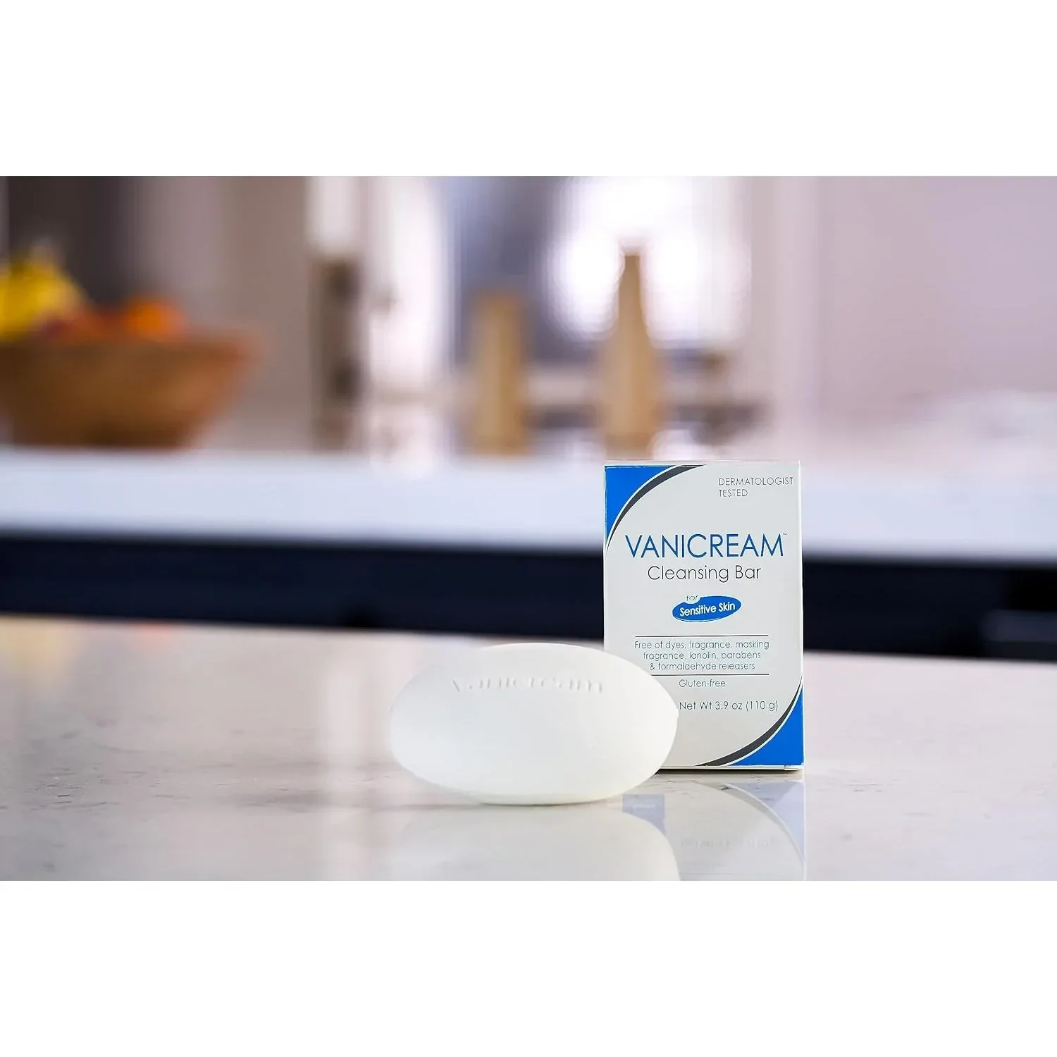 Vanicream Cleansing Bar Fragrance Free Sensitive Skin 3.9 oz - Image 7