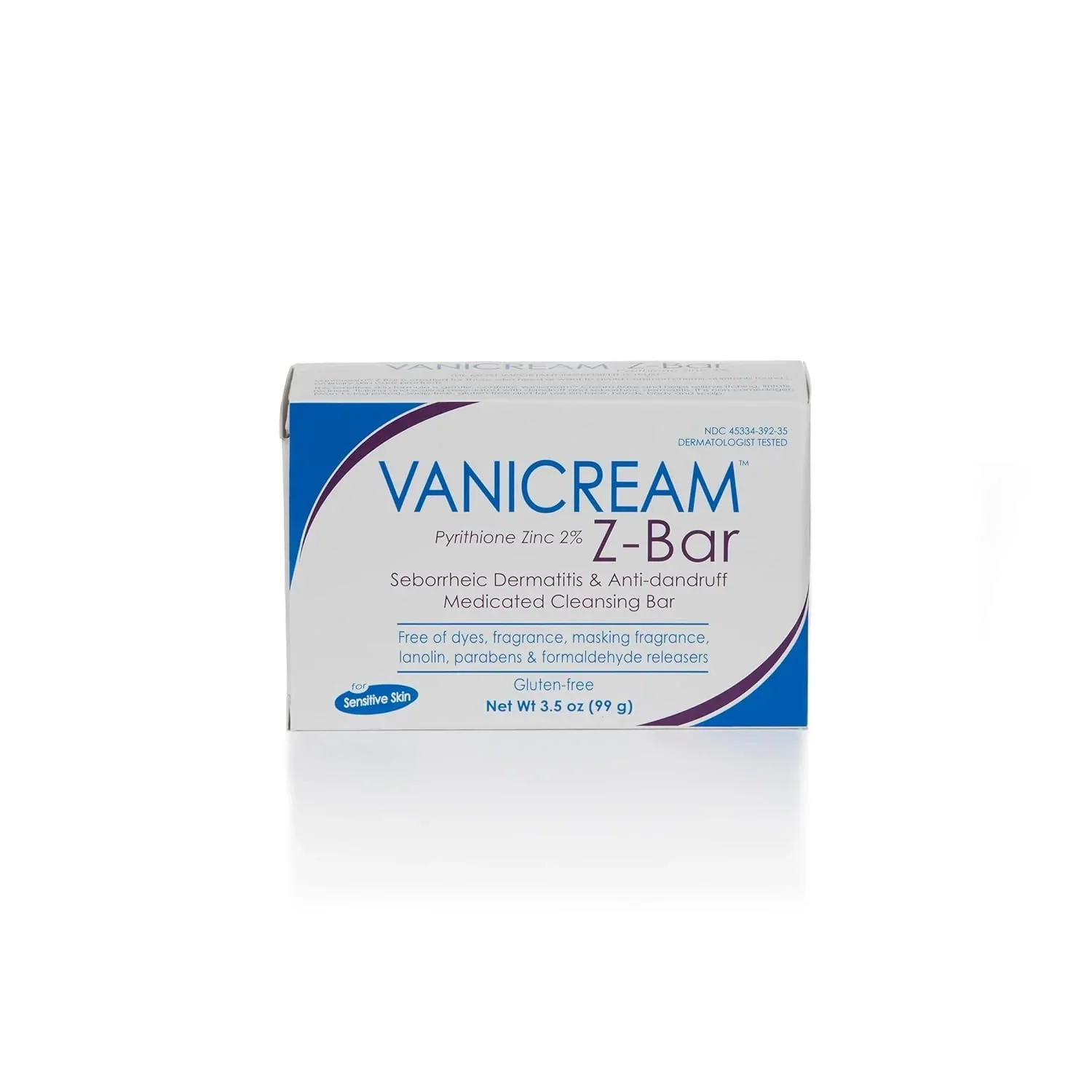 Vanicream Z-Bar, 2% Pyrithione Zinc Medicated Cleansing Bar, 3.5 oz - Image 4